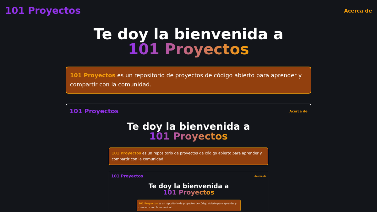 [000] 101 Proyectos